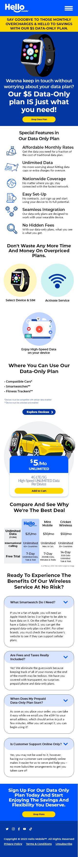 hello project screenshot smart things mobile