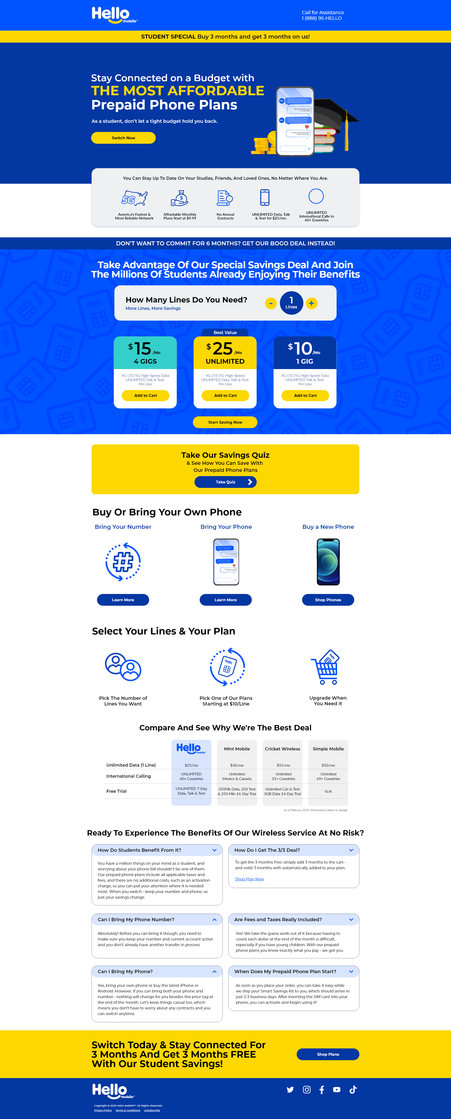 hello project screenshot students