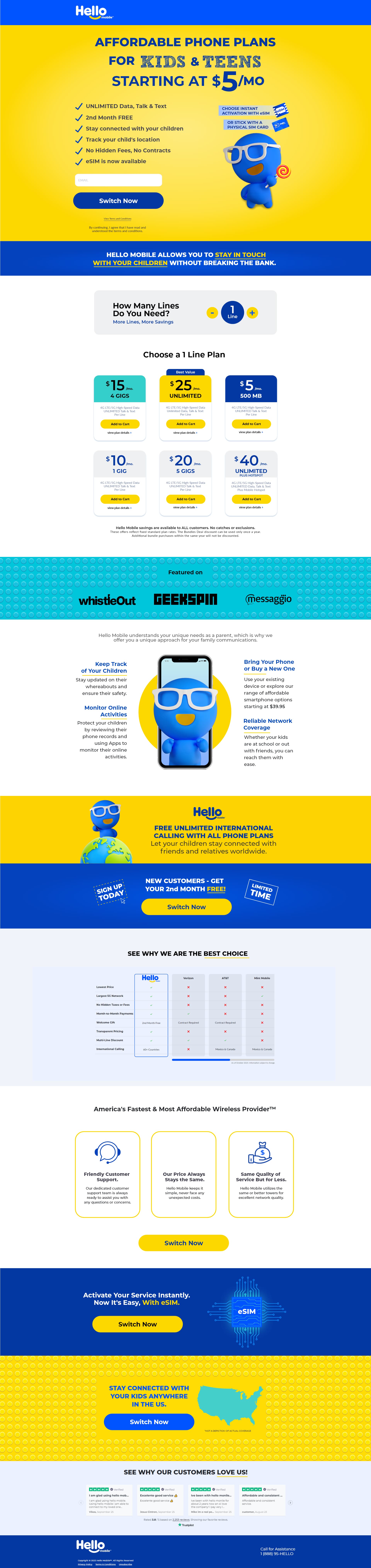 hello project screenshot teens